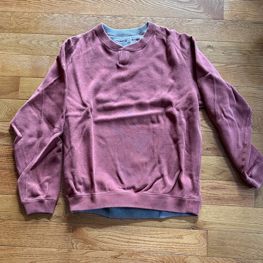 Men's Red Tommy Bahama Sweater